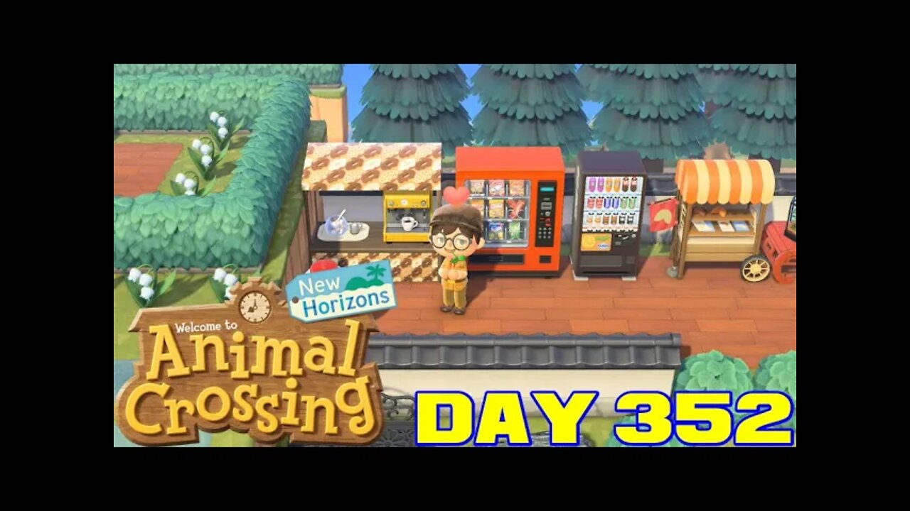 Animal Crossing: New Horizons Day 352 - Nintendo Switch Gameplay 😎Benjamillion