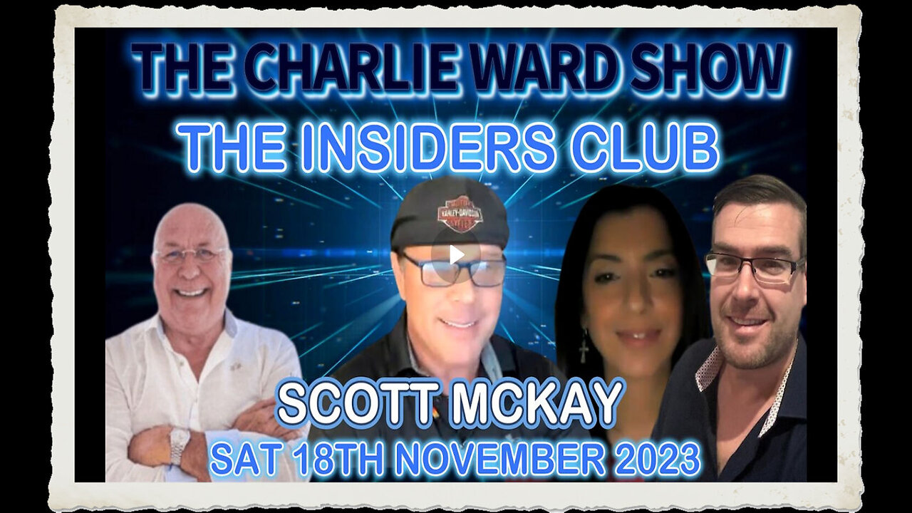 SCOTT MCKAY JOINS CHARLIE WARD'S INSIDERS CLUB WITH PAUL BROOKER DREW DEMI