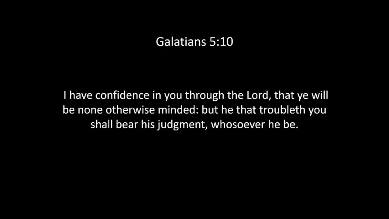 Galatians Chapter 5