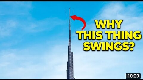 Why Top of Burj Khalifah Swings ? | Engineering Secrets of Burj Khalifah....ZaHiDMuGhaL32862