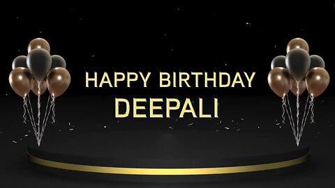 Wish you a very Happy Birthday Deepali