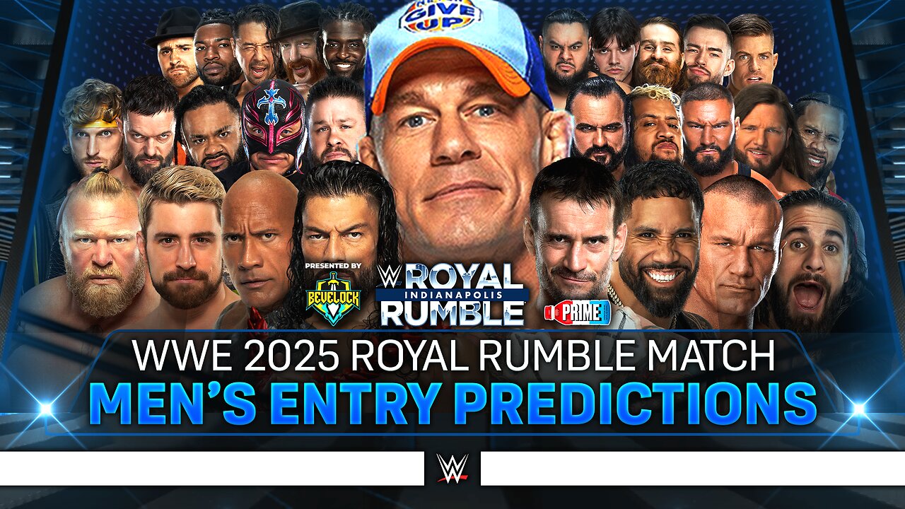 WWE Royal Rumble 2025 - Men's Entry Predictions [v2] | Bevelock