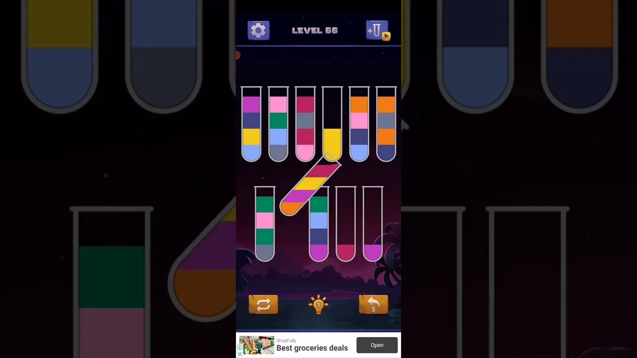 Water Sort Puzzle - Level 66