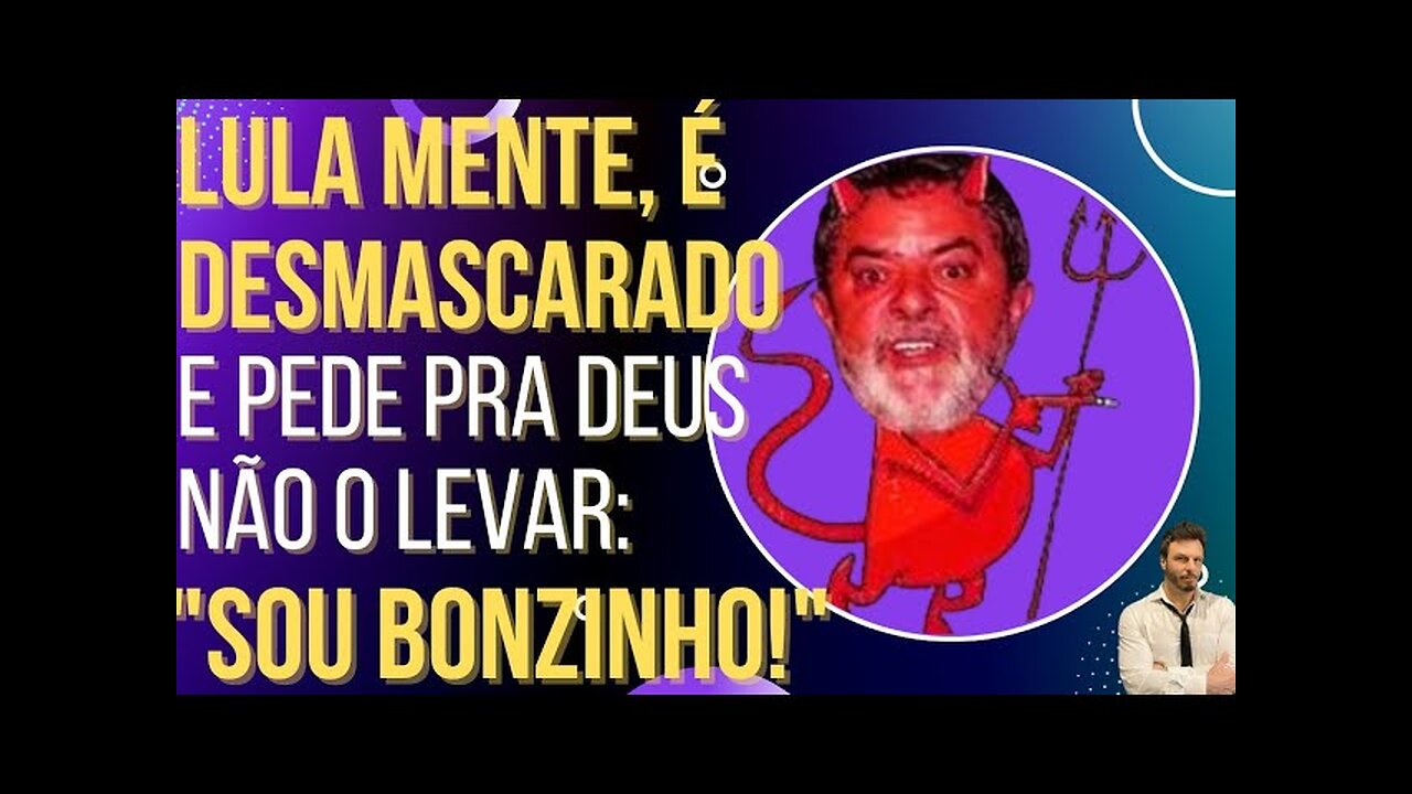 OI LUIZ - Lula é pego mentindo, passa vergonha e pede para Deus não o levar: "Sou bonzinho!"