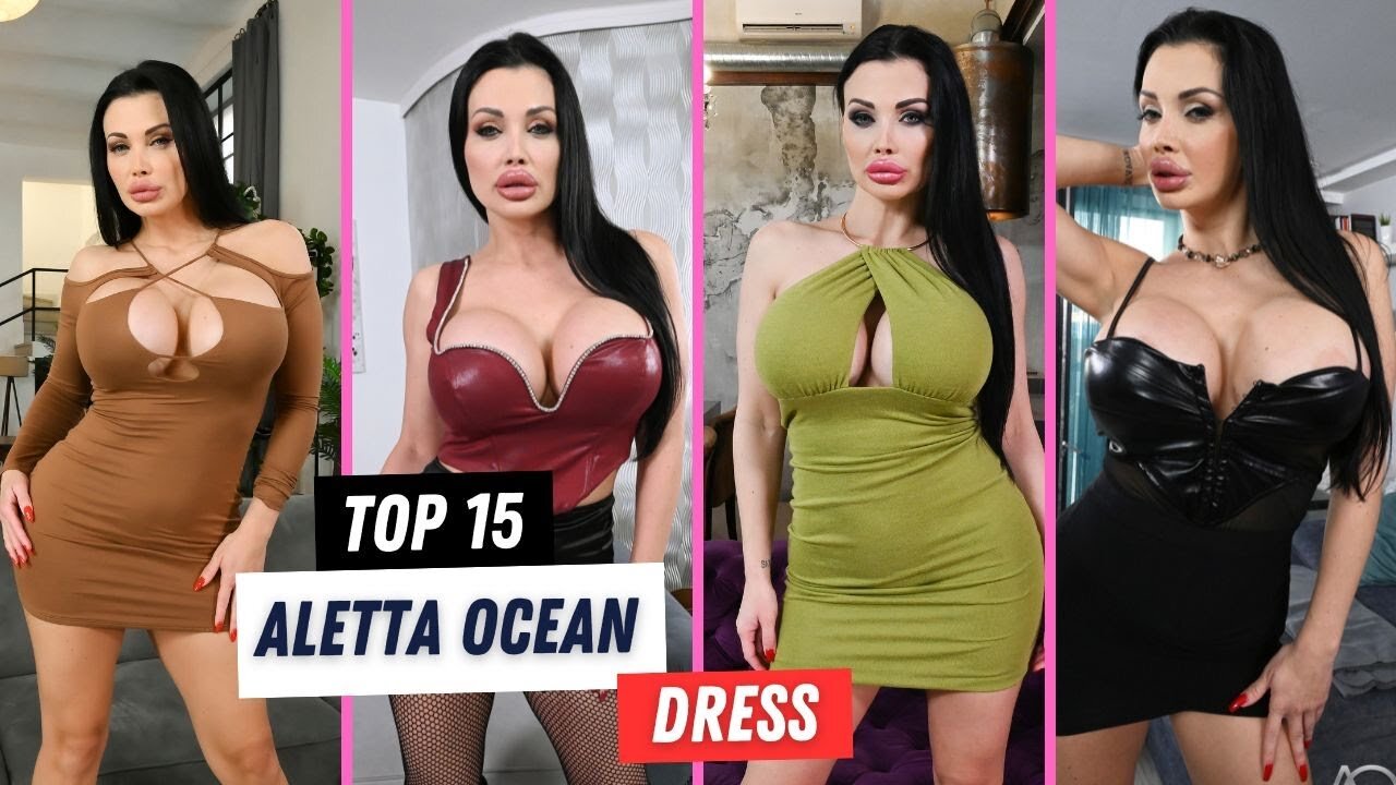 Aletta Ocean Top 15 Jaw Dropping Dresses💦. Hot naughty modelling video music 💦🍑