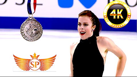 Ashley WAGNER🇺🇸🥈Short Program 2016 Figure Skating Worlds (NBC.4K)