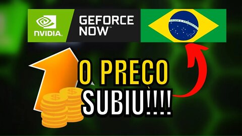 ABYA AUMENTOU em 28% o VALOR dos PLANOS do GEFORCE NOW no BRASIL