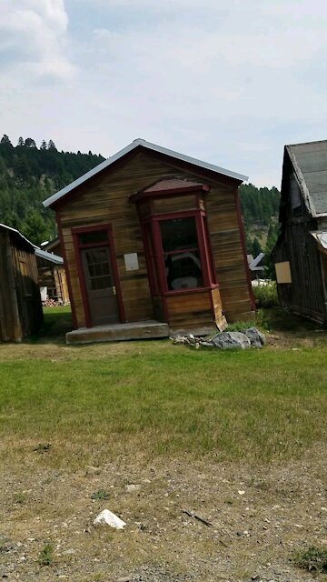 Old mining town in Montana
