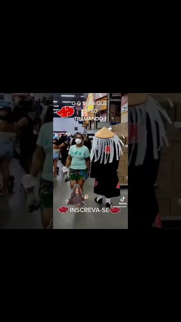 O que eles estão tramando Akatsuki do Naruto no Assai #shorts