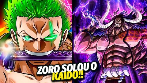 ZORO SOLA E CORTA KAIDO NA FORMA HIBRIDA | React Anime Pro