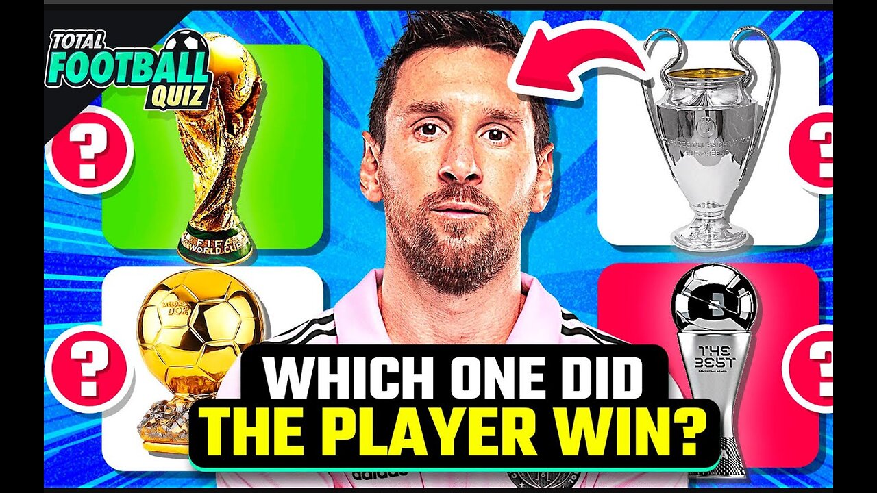 GUESS WHICH ONE AWARD DID THE PLAYERS WIN | TFQ QUIZ FOOTBALL 2024⚽