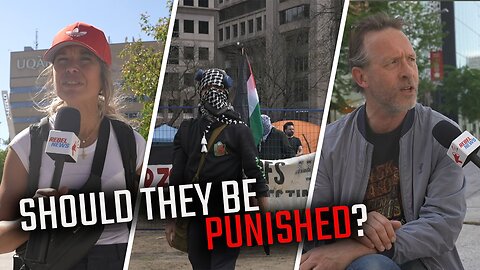 Should anti-Israel encampment students be punished? Montrealers react