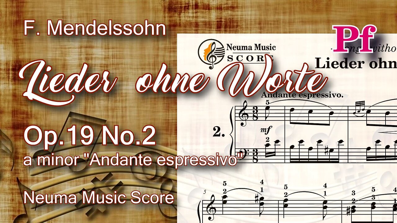 Mendelssohn Song without Words Op.19 - 2