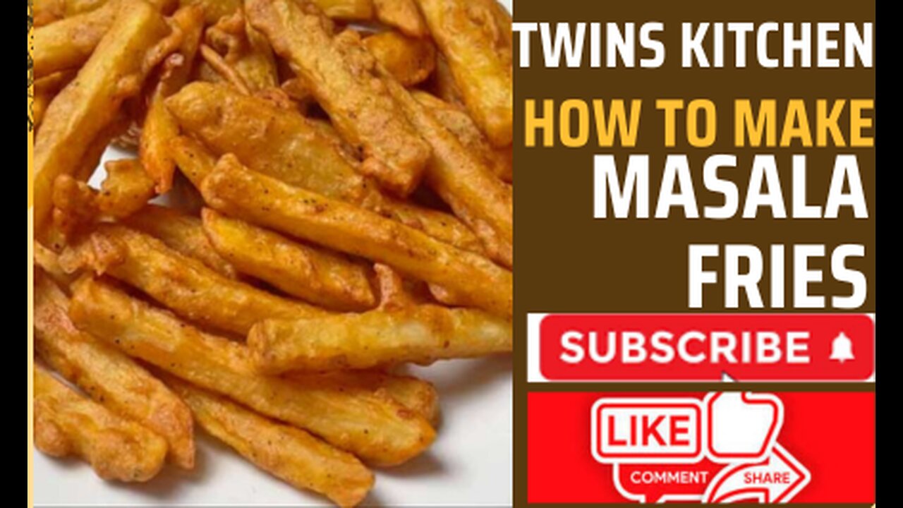 MASALA FRIES RECIPE