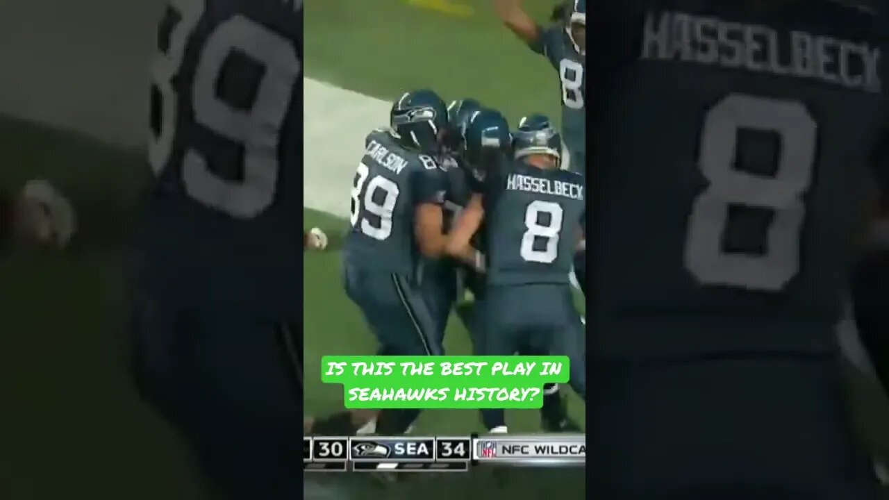 The Best Play In #Seahawks History #nfl #shorts