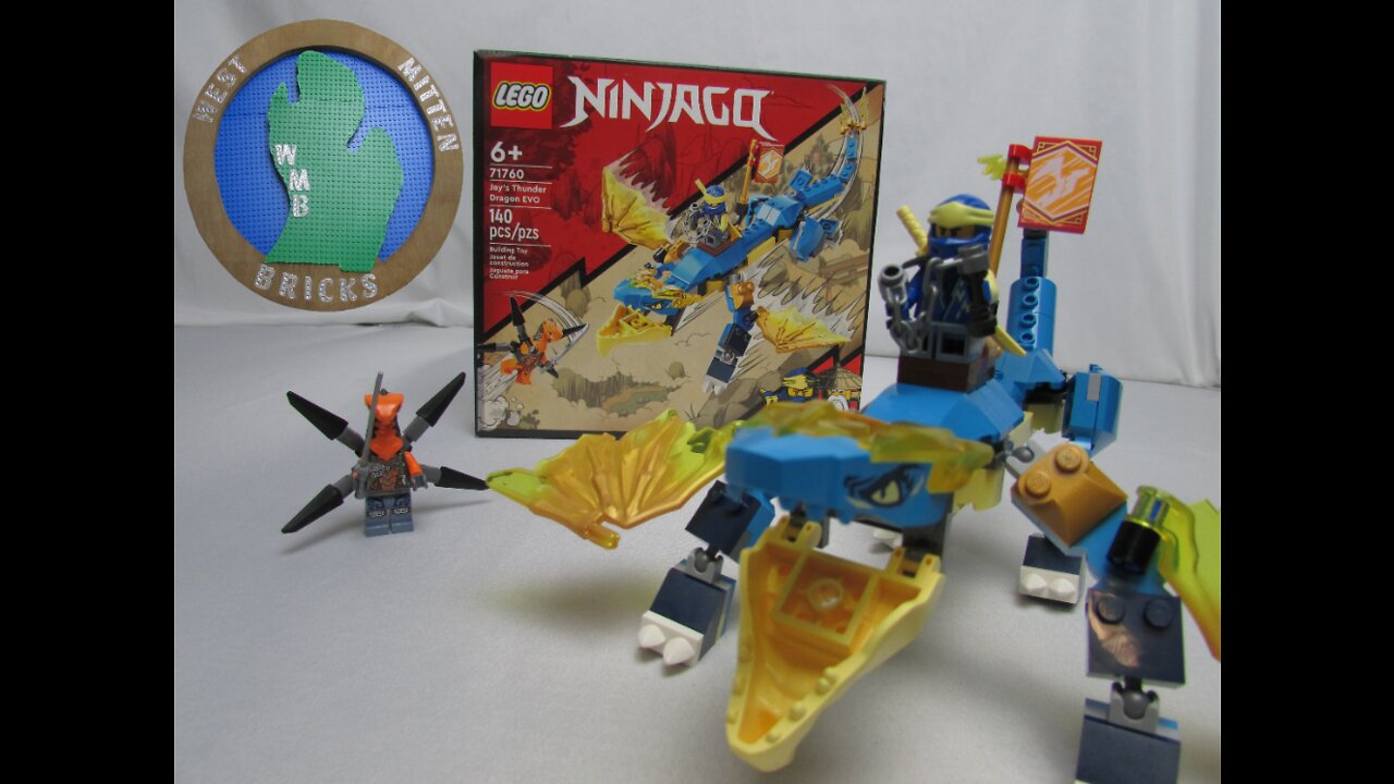 West Mitten Bricks Lego Ninjago Jay's Thunder Dragon EVO 71760