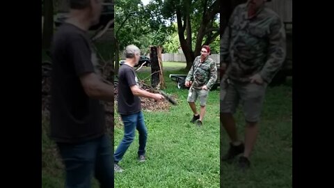 Raw Footage of my Pepperballs test fire and review
