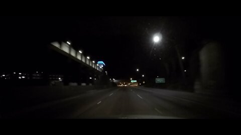 Driving Down Hwy 15 To I-15 To I-8 Night (1440 48fps Low Light)