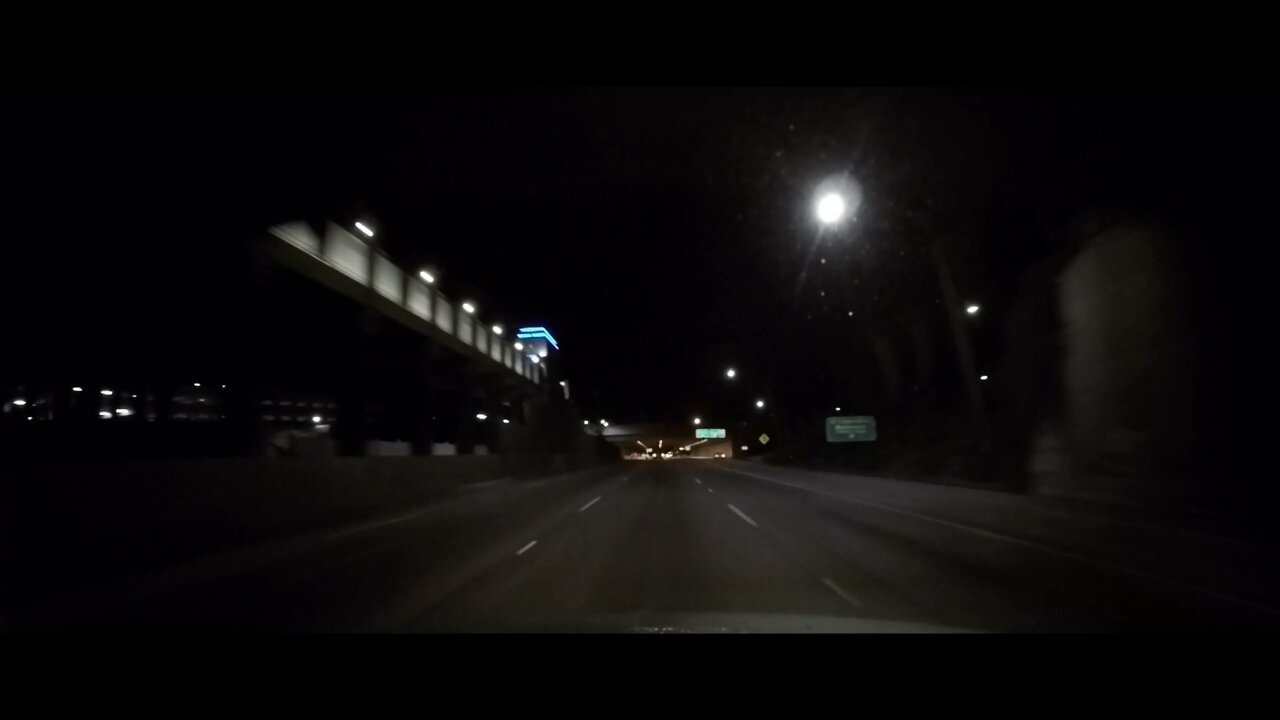 Driving Down Hwy 15 To I-15 To I-8 Night (1440 48fps Low Light)