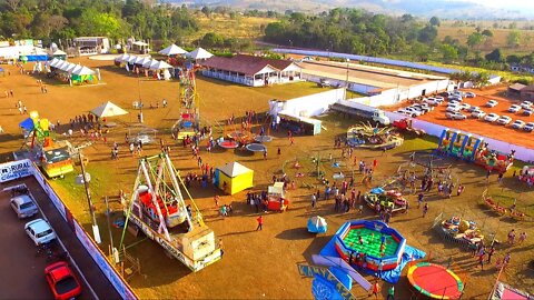 Tarde especial com as crianças, parceria social entre a Expoalta e prefeitura e Câmara Municipal