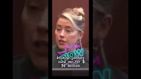 AMBER blames JOHNNY …