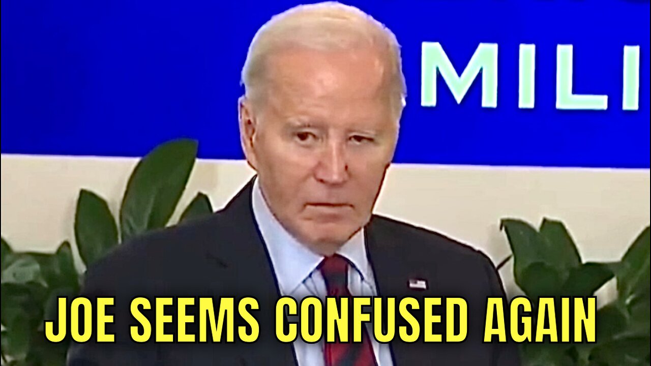 Joe Biden was a DISASTER again Reading from Giant Teleprompter