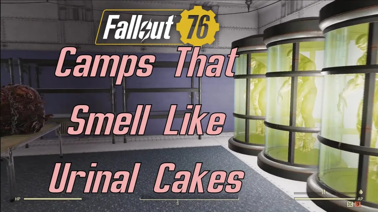 Fallout 76 Camps That Smell Like Urinal Cakes