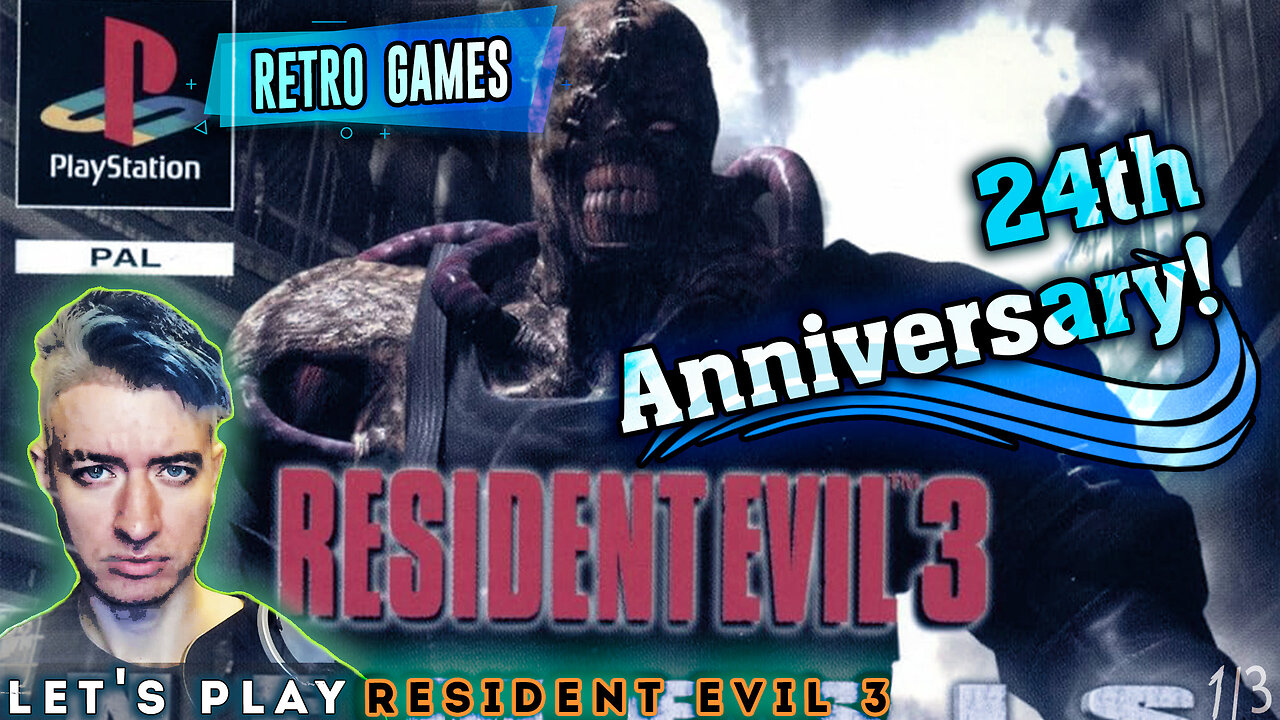 Resident Evil 3 ORIGINAL on PS1 🧟♂️ 24th Anniversary Playthrough 🧟♂️ Happy B-Day Resi 🎉 | Pt. 4
