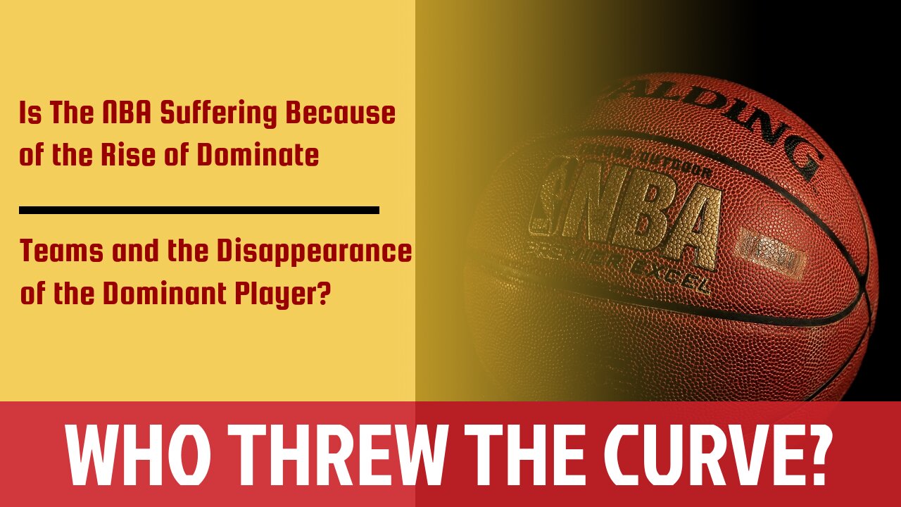 NBA Suffering Because of the Rise of Dominate Teams or Disappearance of Dominant Player?