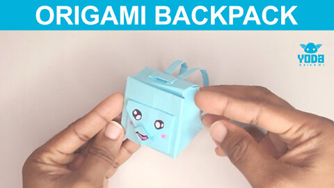 How To Make an Origami Backpack - Easy And Step By Step Tutorial