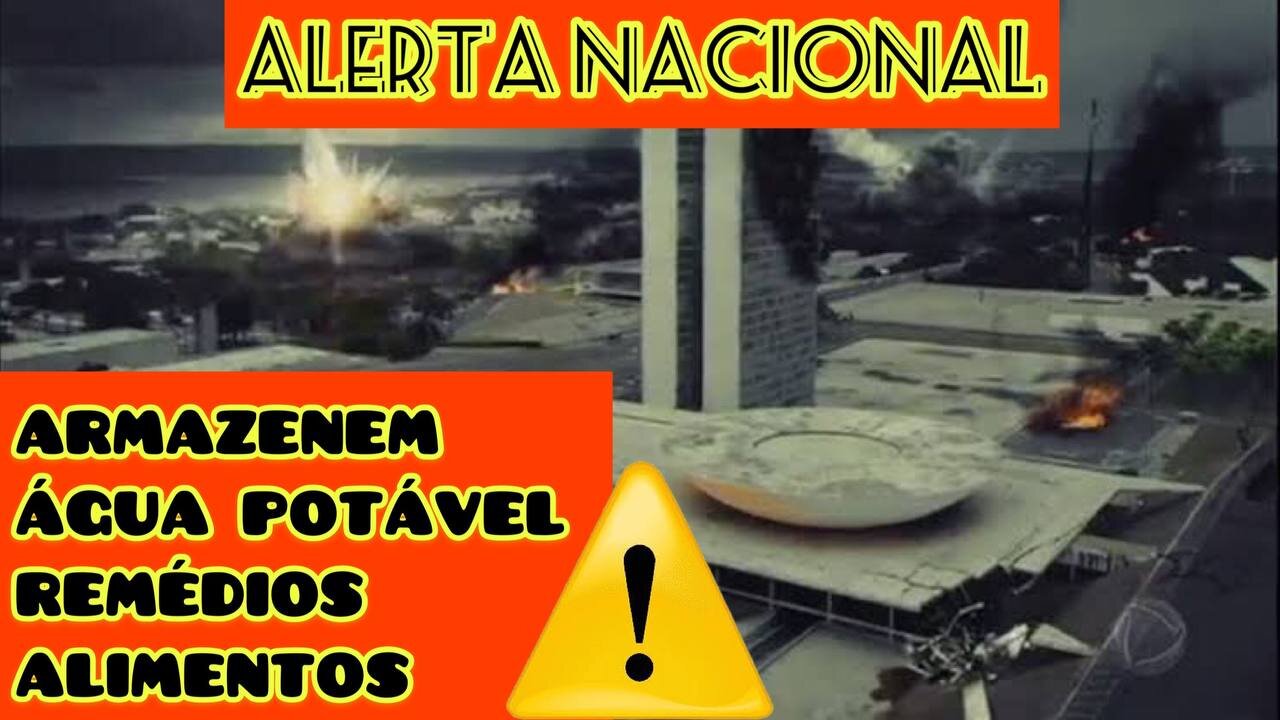 PREPAREM-SE! ARMAZENEM ALIMENTOS, ÁGUA POTAVEL E REMÉDIOS. MOMENTOS DIFÍCEIS NO BRASIL