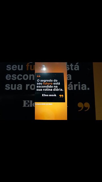 O segredo do seu futuro