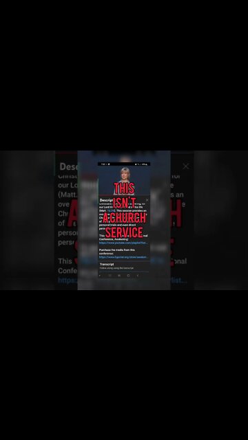 Was a woman preaching at @Grace Community Church