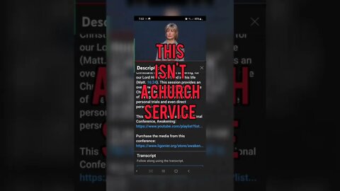 Was a woman preaching at @Grace Community Church