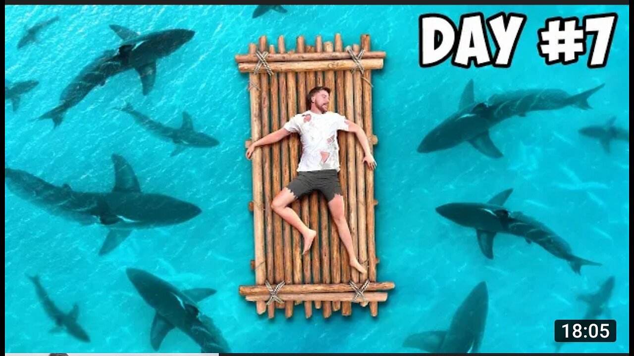 7 Day strandede At Sea