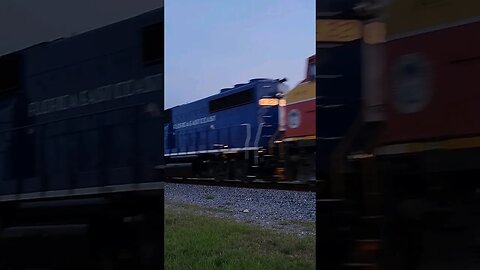 Florida East Coast Railway FEC-206 at Beville Rd Daytona Beach July 8 2023 #railfanrob #fec206