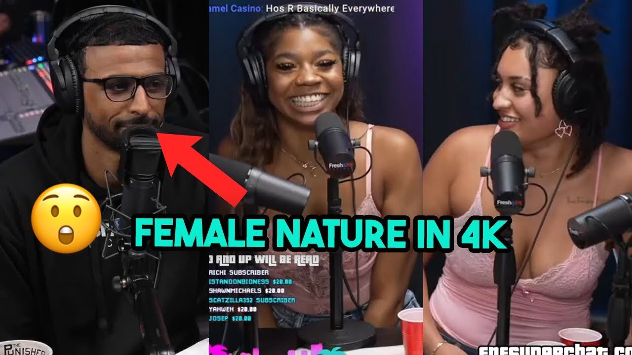 Myron Exposed Female Nature In 4K After The Girls Were Asked A Very Tricky Question