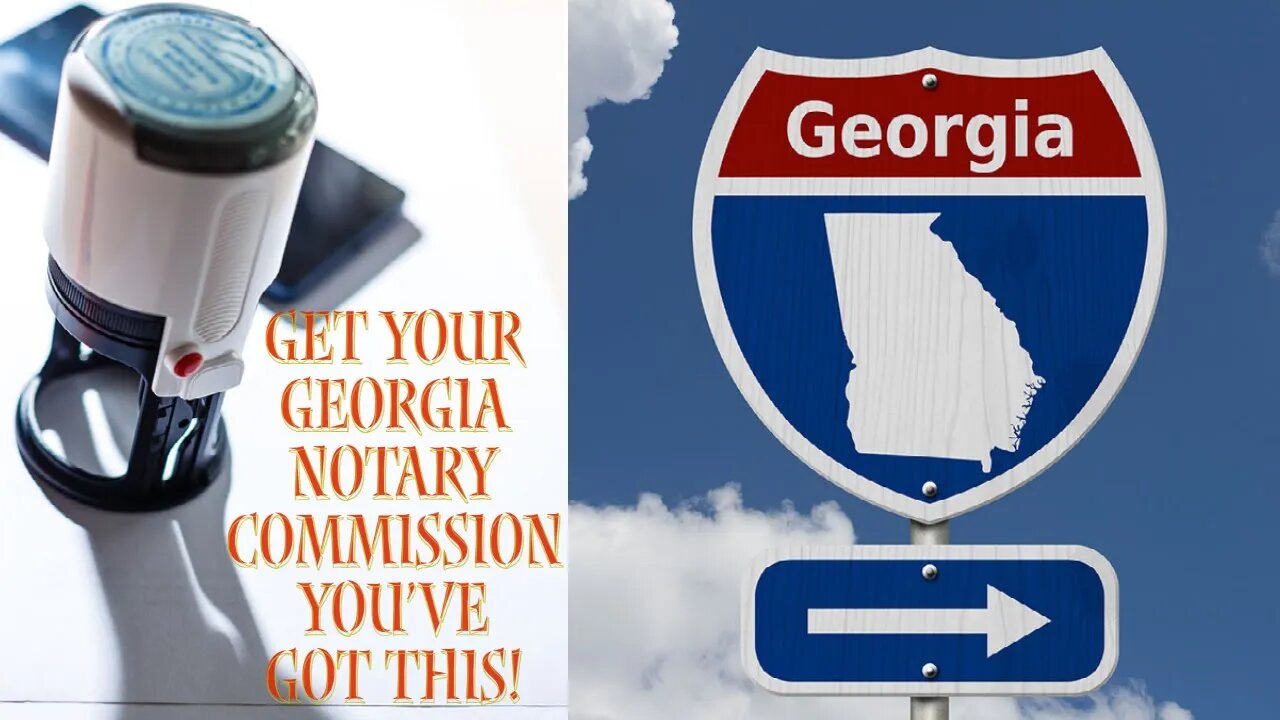 Get Your Notary Commission & Your Peaches Down In Georgia. No Training Needed?
