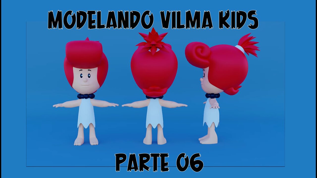 Blender Tutorial - Modeling Wilma Kids - Part 06