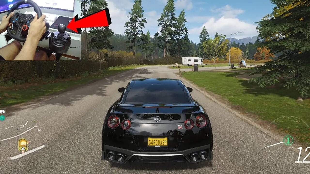 NISSAN GT R PREORDER CAR Forza Horizon 4 Logitech g29 gameplay