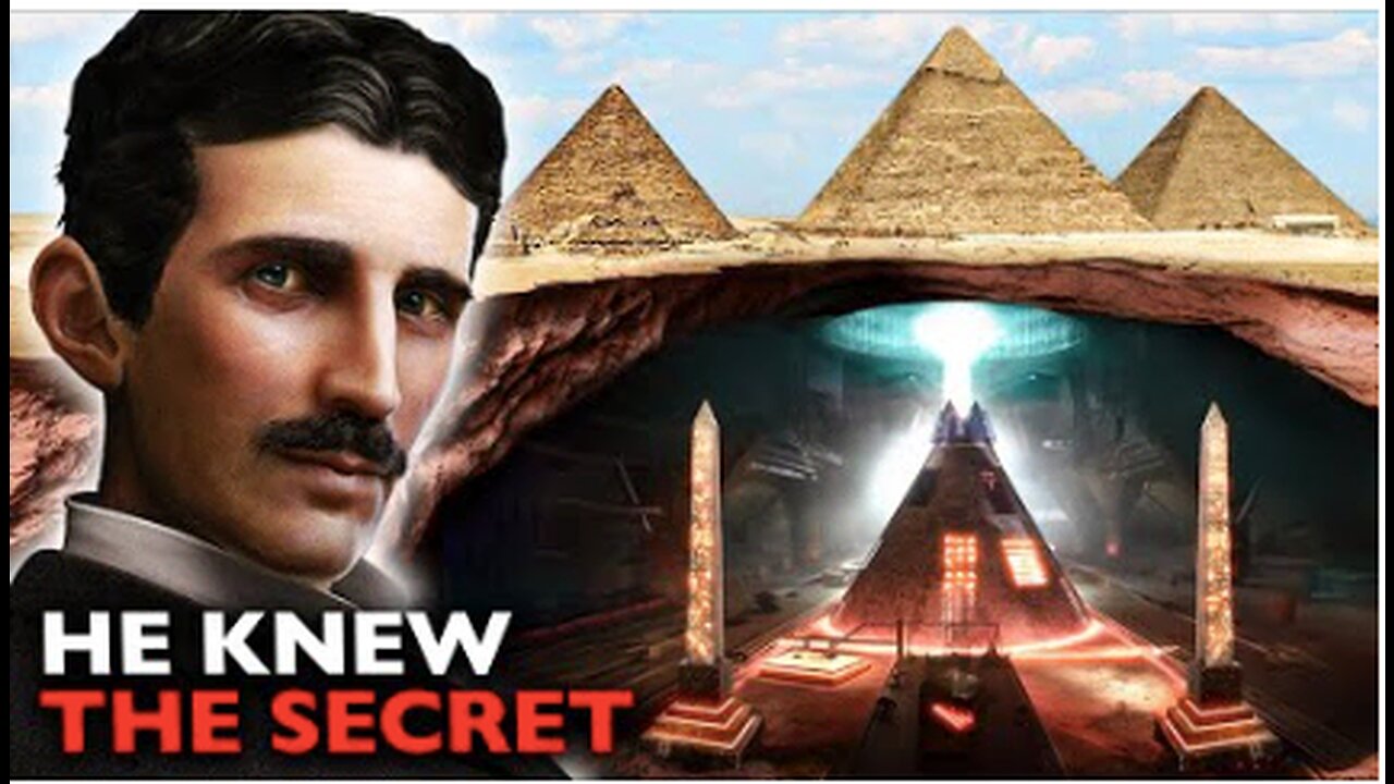 Nikola Tesla Reveals The Terrifying Truth About The Pyramids True Purpose