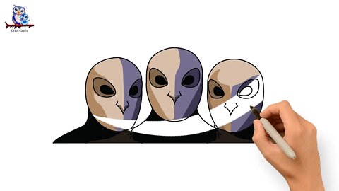 How To Draw Court of Owls Gotham Knights - Easy Art Tutorial