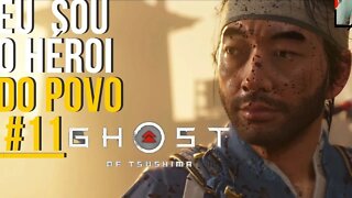 Ghost of Tsushima | O HÉROI DOS ALDEÕES | Gameplay | PS4 | PT-BR 👻⚔️