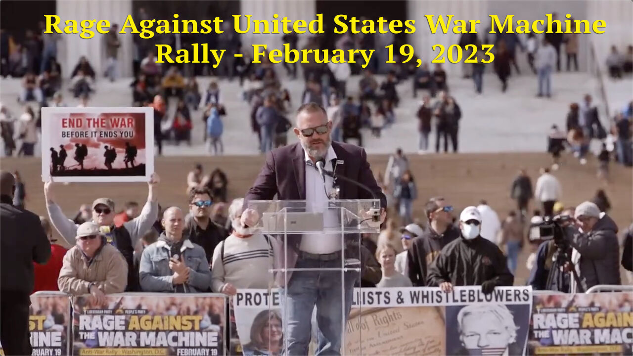 Rage Against United States War Machine Rally - February 19, 2023 - List of Demands