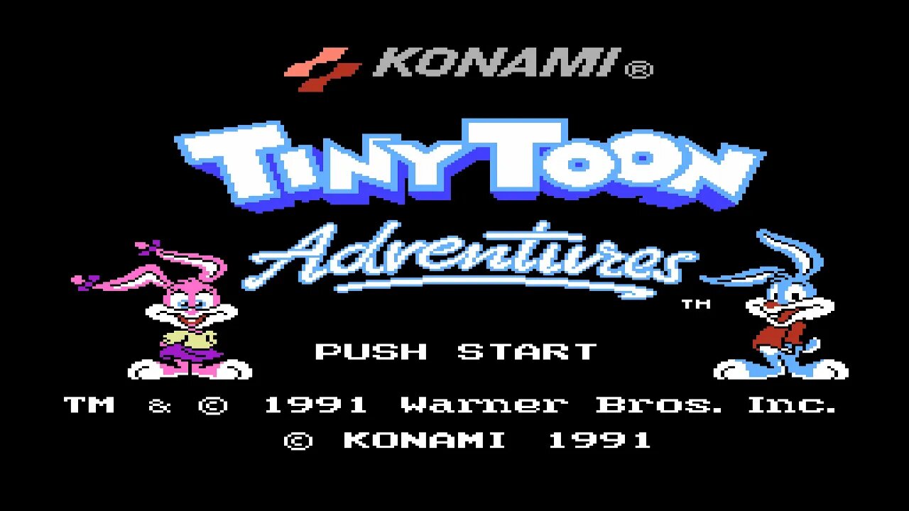 Tiny Toon Adventures (1991) Full Game Walkthrough [NES]