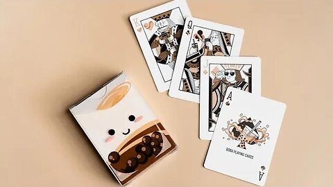 Playing Cards Review - Boba playing cards by Baobao Restaurant