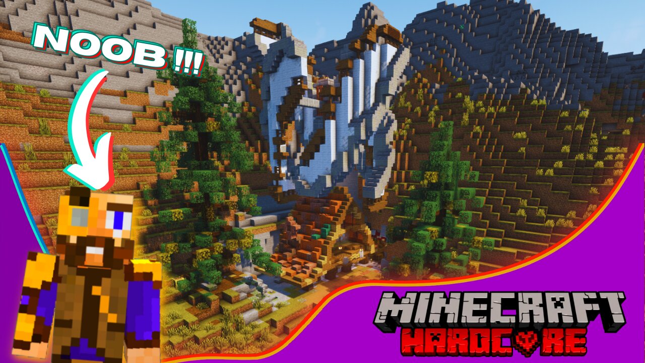 💔 Minecraft HARDCORE mais... c'est MA PREMIÈRE fois !!!