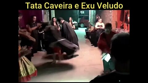 Tata caveira e Exu Veludo