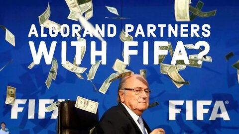 Algorand Partners with FIFA Soccer as their Token of Choice - More Partnerships like This Please!