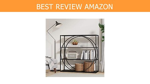 Nathan James Bookcase Bookshelf Geometric Review